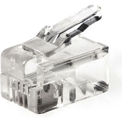 Scame spina plug 4/4 maschio volante connettore modulare 180.790