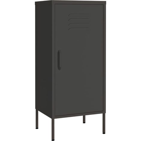 Meubles de Rangement,Armoire de rangement Anthracite 42,5x35x101,5 cm Acier CFW591785 (1/5)