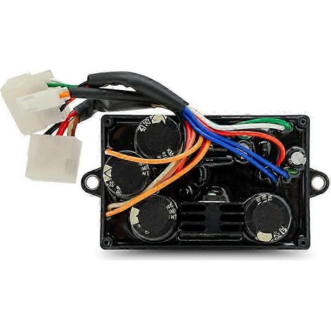 Régulateur de tension automatique (AVR) HJ-5K25DH-6, trois prises, 14 fils, pour soudage et générateur, composant simple à double usage. (1/4)