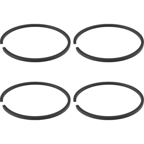 Lot de 4 Segments de Piston Compatible avec Dolmar Tondeuse 33 34 100 37 X 1,5 Mm (1/5)