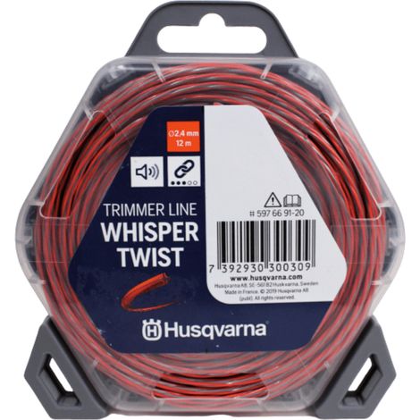 Zyka tnaca cichobiezna husqvarna do kosy wykaszarki whisper twist 24x12m (1/2)