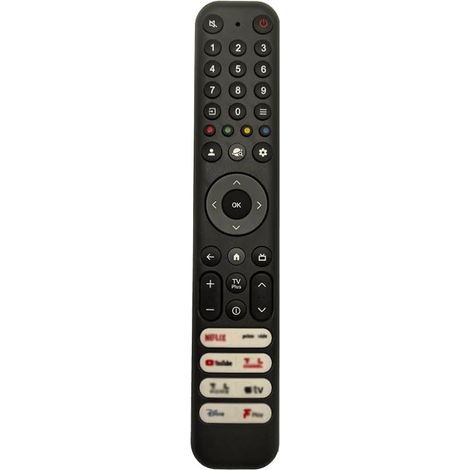 Remplacemen Telecommande pour TCL Smart TV LED LCD QLED TV 55QM8B50C643 55C745 65C643 - Aucune Configuration nécessaire (1/4)
