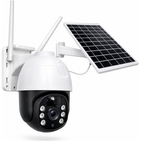 Telecamera videosorveglianza solare WiFi con controllo remoto Full HD