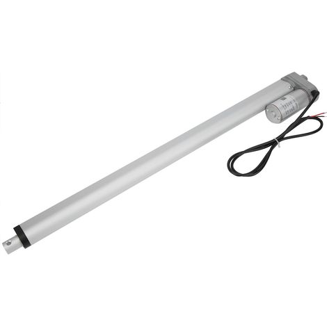 Vérin électrique linéaire industriel silencieux 300N course 500mm 12V DC, sans support, actionneur haute qualité pour portail et automatisation (1/5)