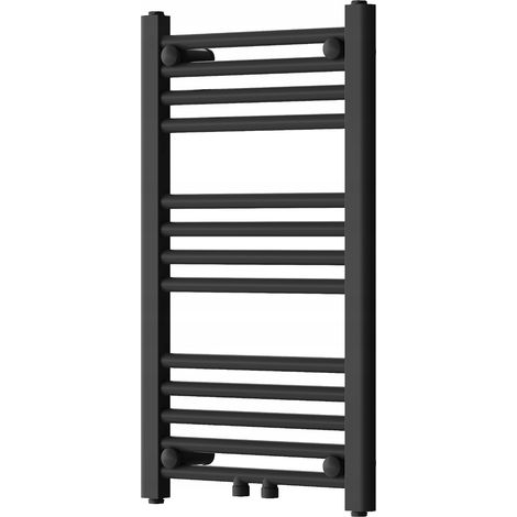 Radiador secatoallas eléctrico 238W 70x40x3cm, Negro (1/4)