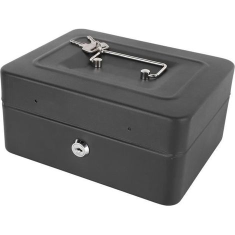Tirelire Caisse De Rangement Pratique Grand Espace De Rangement Scuris Bote De Meuble Bac Type De Cl Noire Moyenne TIRELIRE (1/4)