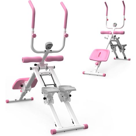 Stepper 2 in 1 e attrezzo per addominali: dispositivo multifunzionale pieghevole, attrezzatura per allenamento completo del corpo per palestra domestica e utilizzo in loco. (1/5)