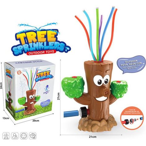 Arroseur Enfant - Tête D Arrosage Forme Bouche D Incendie - Pour Jardin Pelouse Piscine Extérieur - ABS Résistant - 1 Pièce (1/5)