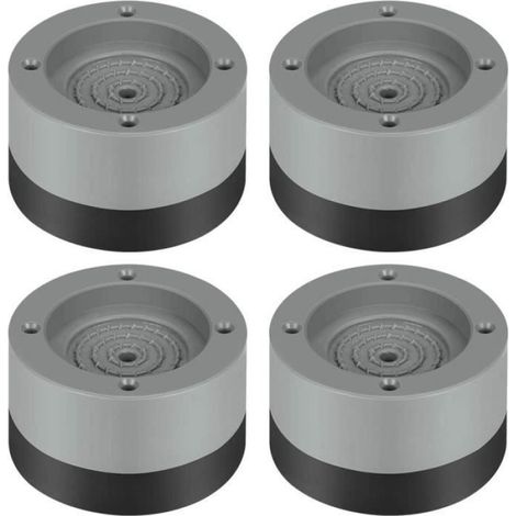 Tampon Anti-Vibration - Pour Machine À Laver - Pied Stabilisateur - Hauteur Réglable - 4 Pièces (1/4)