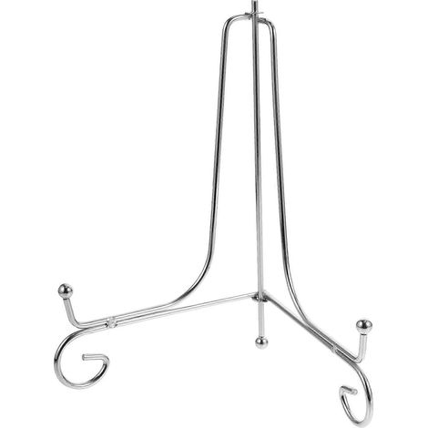 Plateau de présentation pour bijoux en fer forgé argenté (lot de 2) (1/5)