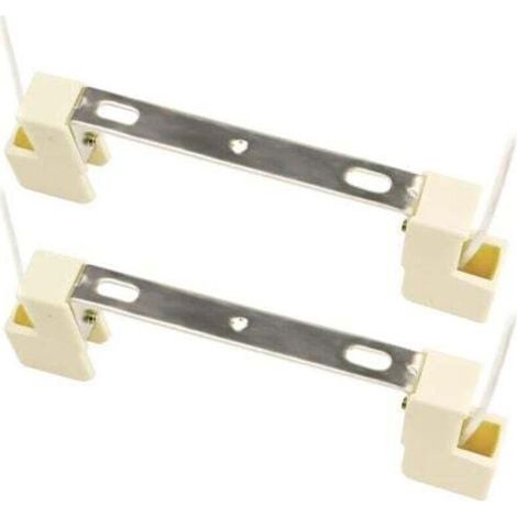Douille R7S J118 pour ampoule halogène ou LED 100–240 V – céramique résistante, 118 mm, lot de 2 pour spots et appliques (1/5)