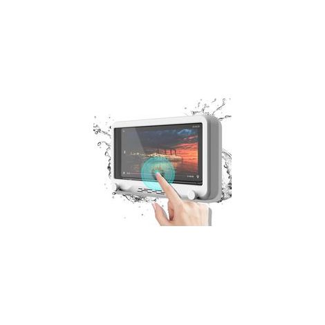 Étui Téléphone Étanche avec Support Mural 360°, Idéal Douche & Salle de Bain - Compatible Smartphones