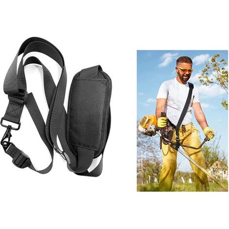 Schultergurt für Rasenmäher Verstellbarer Schultergurt Schultergurt Nylon Schultergurt Garten Schultergurt Zubehör für Gartengeräte für Rasenmähe (1/5)