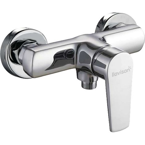 Kibath Grifo de Ducha monomando ASTRO acabado CROMO brillo fabricado en latón (1/5)