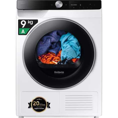 Samsung Series 6 DV90DG6845LE asciugatrice Libera installazione Caricamento frontale 9 kg Bianco (1/5)