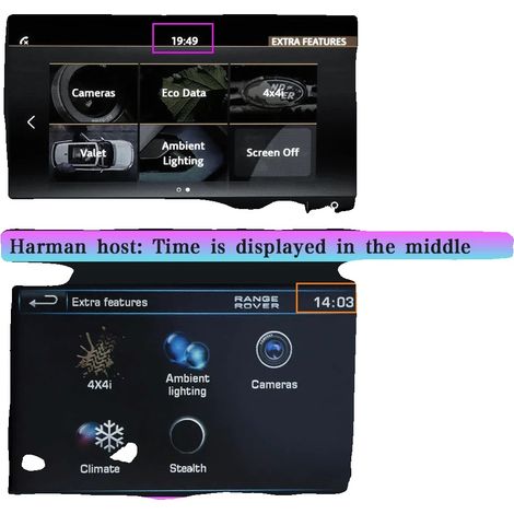 Interfaz inalámbrica CarPlay para Android Auto, conectividad Bluetooth, compatibilidad con vehículos, para Harman de 10,25 pulgadas. (1/2)