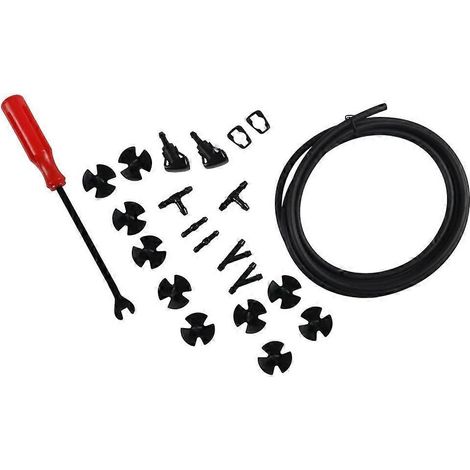 Kit de remplacement pour gicleurs de pare-brise et tuyaux (remplace la référence 5113049AA) - Accessoire automobile (1/5)