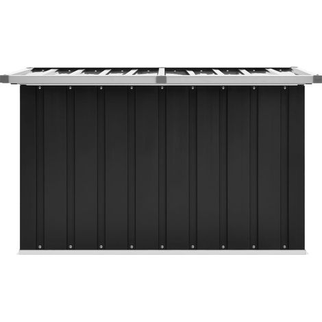 INLIFE Boîte de rangement de jardin Anthracite 109x67x65 cm (1/5)