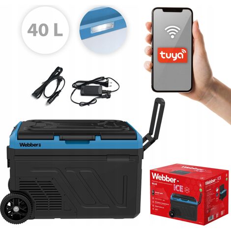 Réfrigérateur à compresseur/congélateur voiture 12V/230V 40L intelligent (1/5)