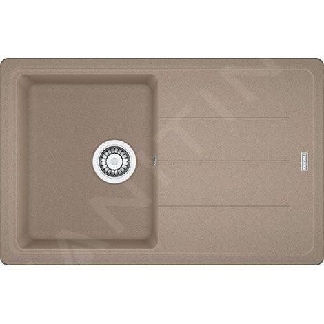 Franke Basis - Évier en fragranit BFG 611-78, 78x50 cm, cachemire 114.0494.757 (1/3)