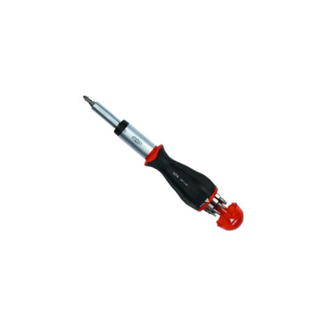 tournevis à cliquet avec 8 embouts pz - ph - pl - bizline