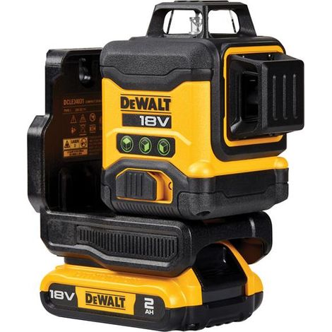DeWalt DCLE34031D1 18V XR Compact Green Laser 3 x 360 Degree - 2.0Ah Battery (1/5)