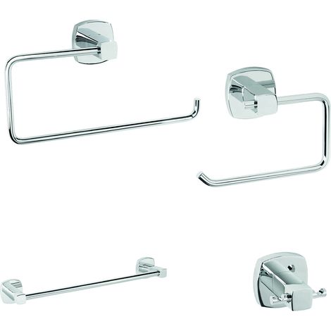 Set da Bagno Serie Starter Metaform 4 Pezzi