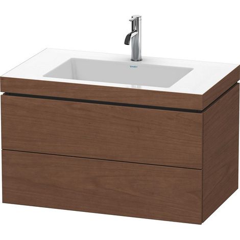 Meuble sous-vasque L-CUBE WT Vero Air 500x800x480mm 1 trou de robinetterie amerik