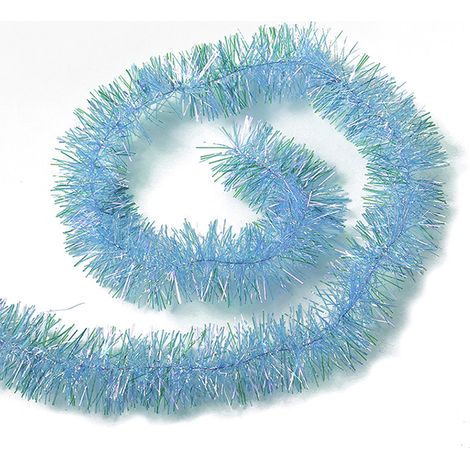 Guirlande de 20 m de guirlande scintillante, douce et brillante, idéale pour les mariages, les anniversaires et les fêtes. Décorations à suspendre au plafond pour sapin de Noël, couleurs arc-en-ciel, (1/5)