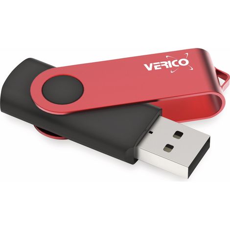 VERICO Clé USB 3.1 Flip TR01, 128 Go, rouge