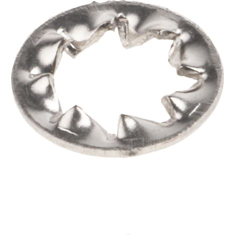 Rondelle antivibration à dents internes, pour vis M4, Acier Inoxydable A4 316 ( Prix pour Sachet de 100 ) (1/2)