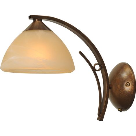 Applique murale Bolzano 17cm bronze marron - 3935-21-34 (1/3)