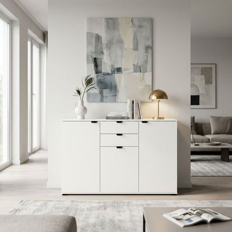 ONE - credenza moderna con 3 ante e 2 cassetti
