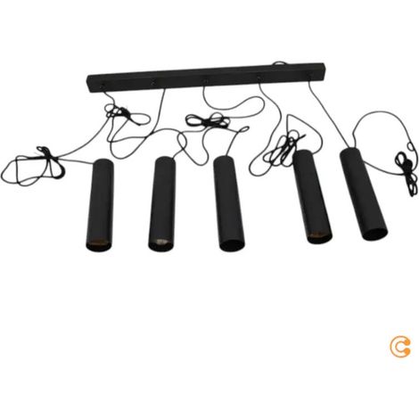 [GEBRAUCHT] B-Ware Nordlux TILO Pendelleuchte Hängeleuchte Küchenlampe Lampe Leucht Schwarz 5-fl34 (1/2)