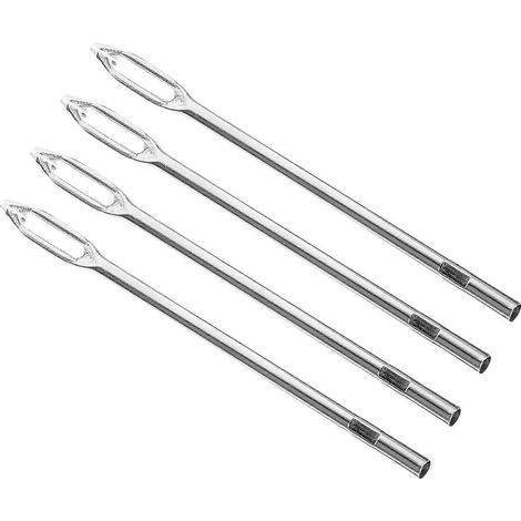 Kit de réparation de pneus robuste en 5 pièces pour réparations d'urgence de crevaisons, comprenant une mèche et un accessoire pour camions, voitures et motos.-11.00X0.50X0.50CM-Silver (1/3)