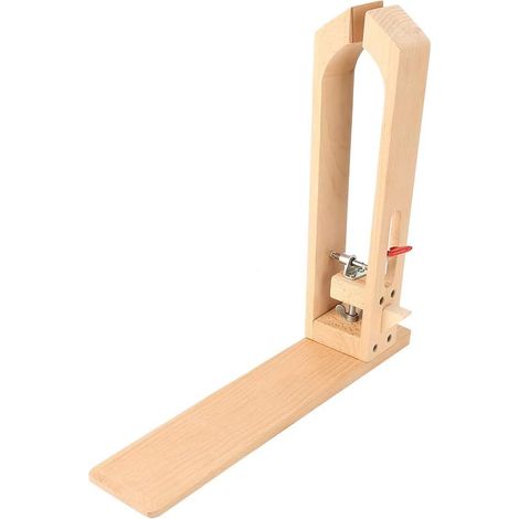 Pinces en cuir, pinces en bois, pour nouer des sangles à la main, artisanat du cuir, bricolage, marron, réglables. (1/3)