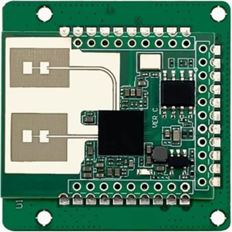 LD6002H 60G Module Radar de Détection de la Respiration et des Battements Cardiaques Module Radar de Monitoring Intelligent Sans Contact (1/5)