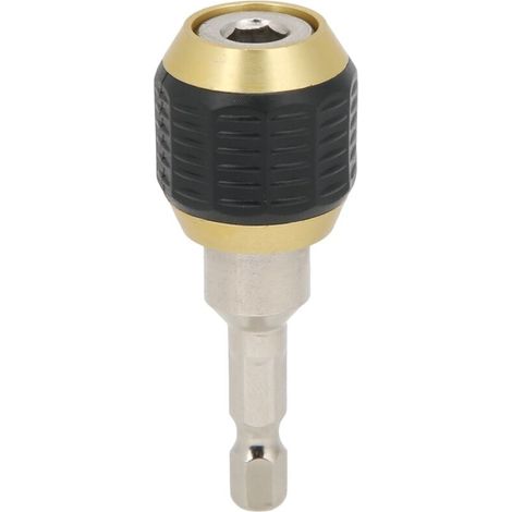 Support de foret, adaptateur de changement rapide d'extension de foret avec tige hexagonale 1/4 po pour perceuse électrique(60mm) (1/4)