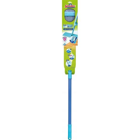Spontex Easy Mop Max Testa in Microfibra Blu Pratica