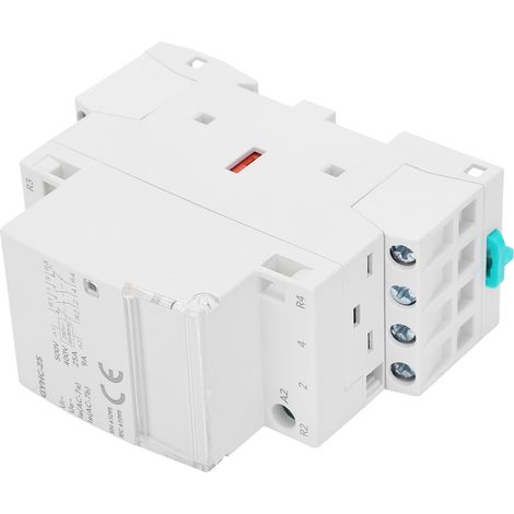 Contacteur modulaire blanc portable durable module électronique 50Hz 4P GYHC-25 2NO 2NC (1/5)