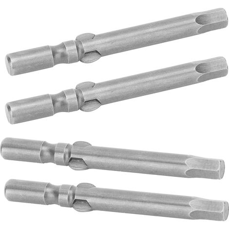 10-teiliges Set elektrischer Schraubendreherbits, Sechskantaufnahme, magnetisch, S2-Legierungsstahl, 5 mm (1/5)