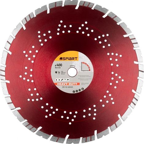 Disco Turbo Segmento Inteligente 400 mm para corte de hormigón