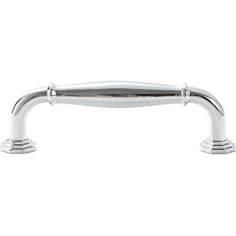Poignée de porte de tiroir/meuble moderne, simple et antique, en cuivre, 96 mm, à un seul trou. (1/5)