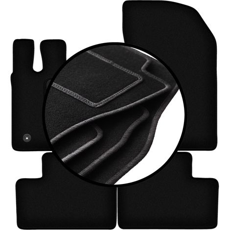 Juego completo de alfombrillas de velour para: Renault Captur II crossover (2020-) (1/5)