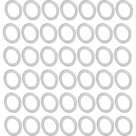 120 rondelles plates en acier inoxydable, diamètre intérieur 8 mm, diamètre extérieur 11 mm, accessoires d'entretien 4807-0811-0500 (1/5)