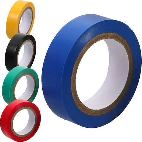 Ibasenice Cinta Aislante Eléctrica de Pvc Colores, 5 Rollos para (1/5)