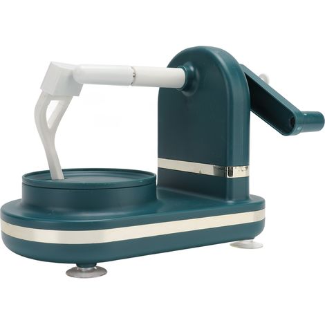 Couteau économe à fruits manuel multifonction, éplucheur automatique pour cuisine, vert élégant, outil de pelage pour fruits domestique (1/5)