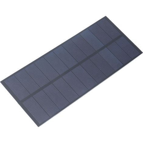 2,5-W-Solarpanel (188 x 78,5 mm), Solarladeplatine (3,7–5 V), hoher Wirkungsgrad, tragbar, ideal für Gewächshaus und Haushalt (1/5)