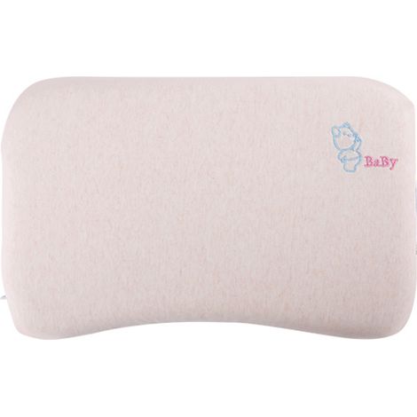 Color Disclosure Cotton Children Pillow Pale Pinkish Gray 45283cm (1/4)