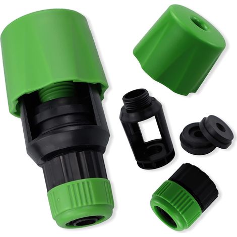 Raccord universel pour robinet d'eau pour tuyau d'arrosage, raccord rapide, adaptateur de robinet de cuisine, de baignoire, 1 lot (1/5)